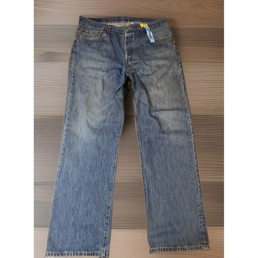 Vintage 2008 Levi's 501 Original Fit Jeans Medium Stonewash Denim W36 L32
